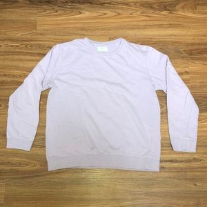 Cotton On- Crewneck Sweater- Light Purple- Size XL